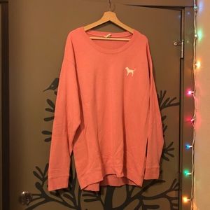 Victoria’s Secret Pink Oversized Logo Sweater